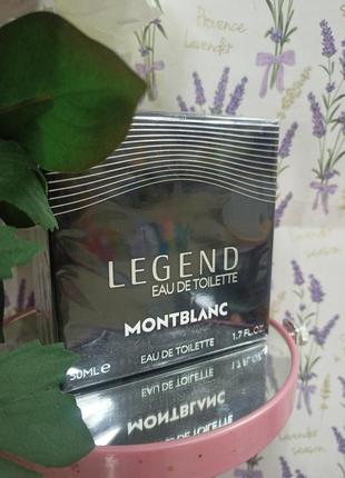 Туалетная вода для мужчин montblanc legend 50 мл