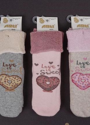Шкарпетки "сердечко", махра тм "arti" (шкарпетки)