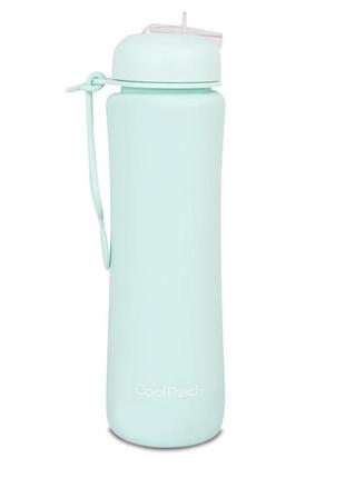 Бутылка coolpack pump pastel powder mint для воды 600 мл (z14645)