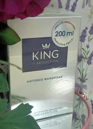 Antonio banderas king of seduction туалетна вода 200 ml