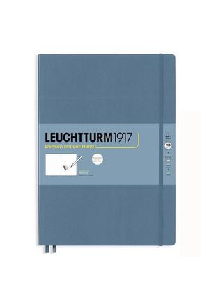 Скетч-бук leuchtturm1917, master (а4+), 150 г/м.кв., stone blue (366154)