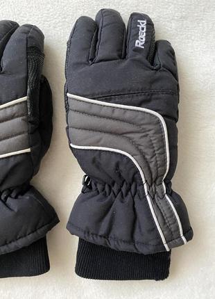 Лыжные перчатки перчатки rocki на 4-6р.4 фото