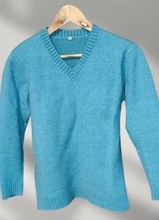 Теплый свитер в составе шерсть джемпер пуловер кофта