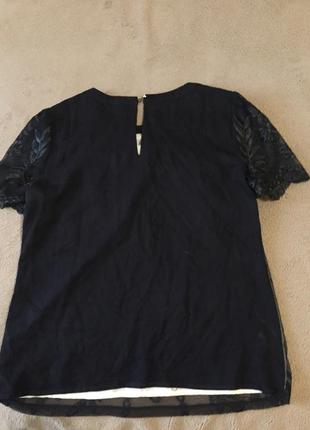 Мереживною топ, футболка ошатна, мереживо, гіпюр, вишивка, сітка, #розвантажуюсь4 фото