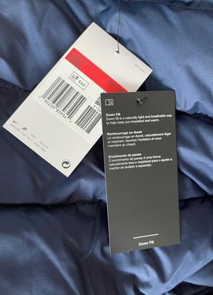 Нова чоловіча пухова парка nike8 фото