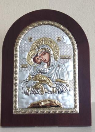 Греческая икона prince silvero божья матерь почаевская 15x21 см ma/e1151bx 15x21 см
