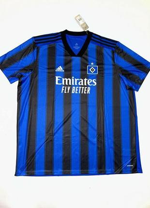 Футболка hamburg adidas 2021/2022 football soccer away jersey size “3xl” gt7045