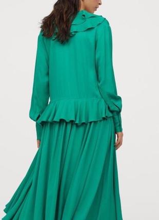 Платье с рюшами h&m4 фото