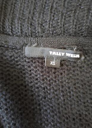Женский легкий нарядный свитер кофта tally weijl, р.xs/s10 фото