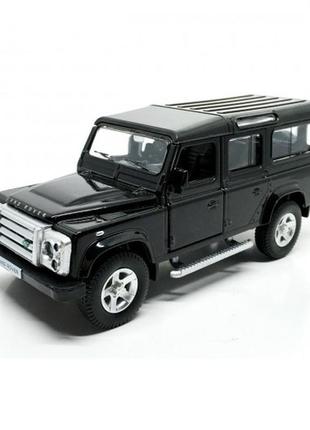 Автомодель - land rover defender 110 (чорний)