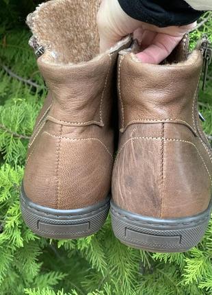 Новые кожаные ботинки от minelli6 фото