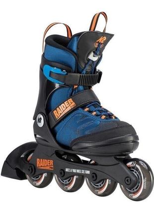 Ролики k2 raider pro blue orange (29-34)