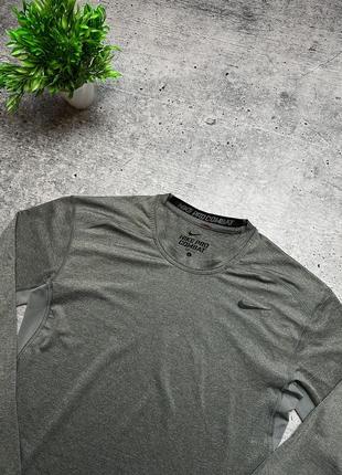 Мужская термо кофта nike pro combat longsleeve3 фото