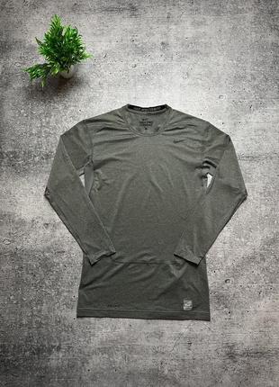 Мужская термо кофта nike pro combat longsleeve2 фото