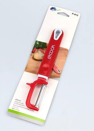 Универсальный нож для чистки овощей и фруктов el-cook боковой 18 см3 фото