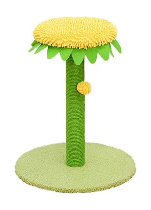 Когтеточка для кота hoopet 21t0096mn0045 sunflower 55*40 см