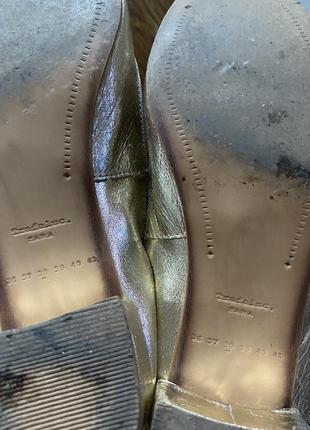 Комплект ботинки zara, сумка итальялия, кожа5 фото