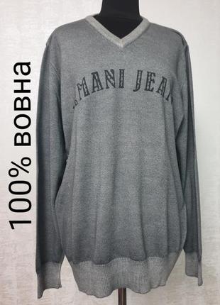 Armani jeans чоловічий пуловер