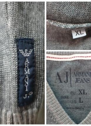 Armani jeans мужской пуловер9 фото