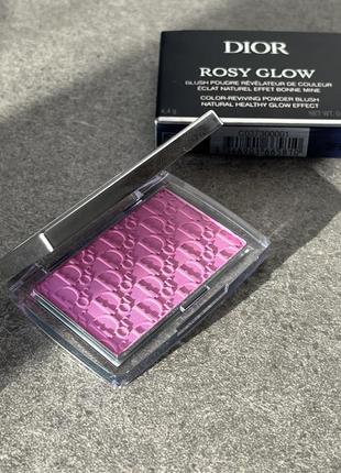 Румяна dior backstage rosy glow blush 001 pink оригинал