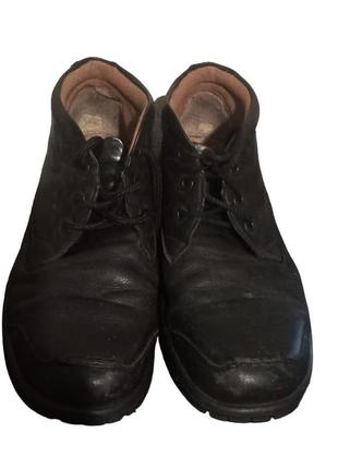 Ботинки мужские демисезонные кожаные, размер 414 фото