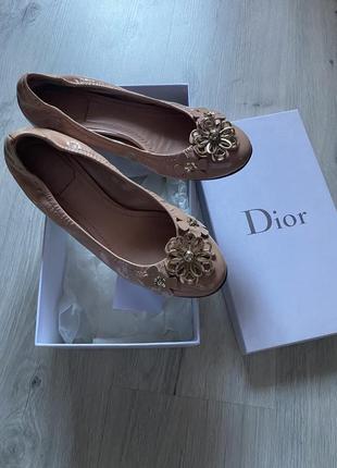 Балетки dior, оригинал