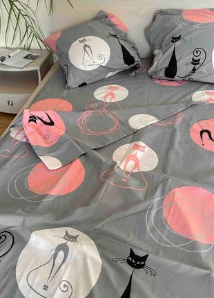 Постельное белье с котиками