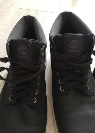 Кожаные сапоги ботинки timberland 3