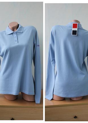 Поло с длинным рукавом clique, хлопок
