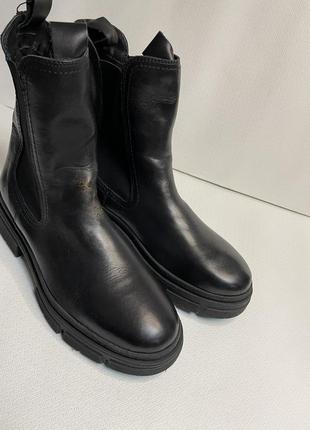 Ботинки женские кожаные Tamaris4 фото