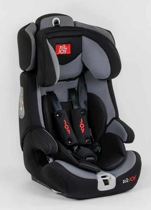 Дитяче автокрісло з бустером isofix joy fx 7887, група 1/2/3, вага 9-36 кг, від 9 місяців до 12 років