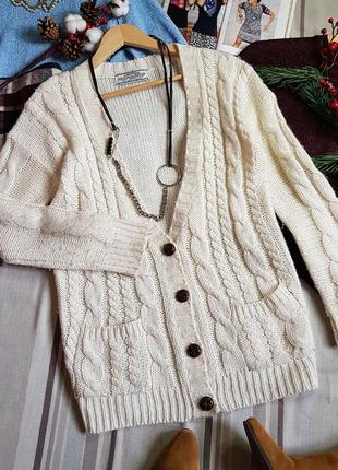 Кардиган женский свитер женский крупной повязки оверсайз2 фото