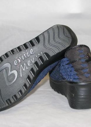 Эластичные туфли на танкетке bernie mev р.38 сша6 фото
