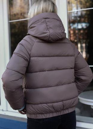 Женская зимняя куртка, еврозима, немного маломерит, р.м см. замеры5 фото
