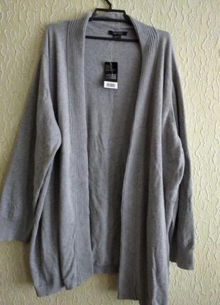 Хлопковый качественный кардиган, esmara, р.хл-48/50 и р.3хл-56/58, сток