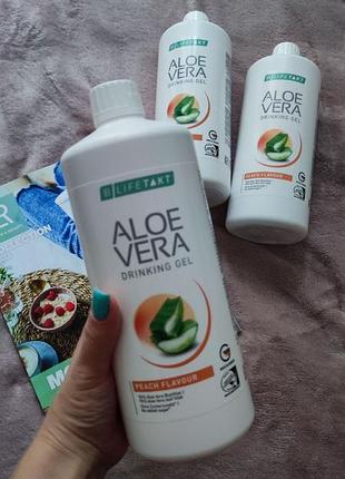 Питний гель алое вера персик lr aloe vera 98,2% німеччина