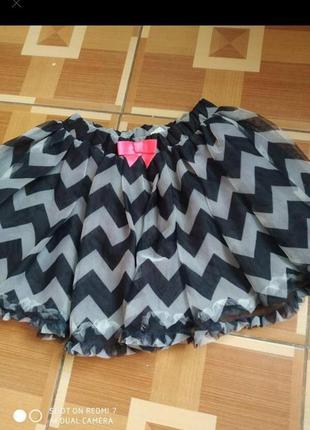 Пышная юбочка на девочку 4-6 лет