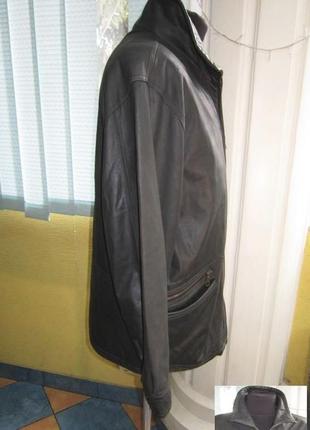 Большая мужская кожаная куртка barisal.  лот 8774 фото
