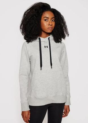 Женская утепленная кофта худи under armour una / андер армор на флисе оригинал