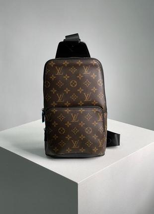 Сумка слинг в стиле louis vuitton + брендовая упаковка2 фото