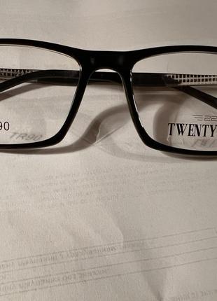 Оправа очки мужские прямоугольные классические для чтения пластиковые лёгкие