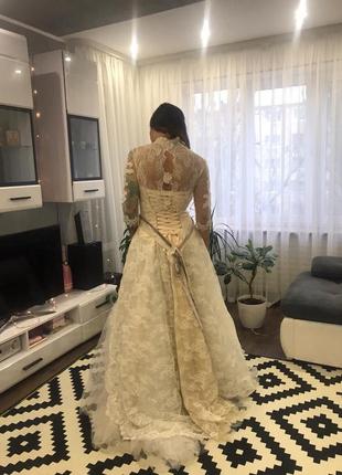 Свадебное платье от татьяны григ размер xl l m5 фото