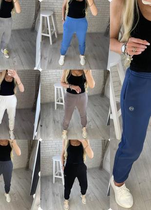 Теплые женские спортивные штаны/джоггеры 
отличное качество!
реал фото!
•мод# 77562