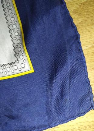 Bally оригинальная винтажный шелковый платок8 фото
