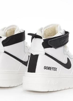 Зимние кроссовки с мехом nike air force 1 gore-tex winter6 фото