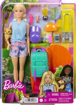 Игровой набор кукла барби кемпинг малибу barbie “malibu” camping hdf731 фото