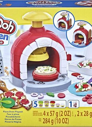 Ігровий набір для ліплення пластилін play-doh печем піцу kitchen creations pizza f4373