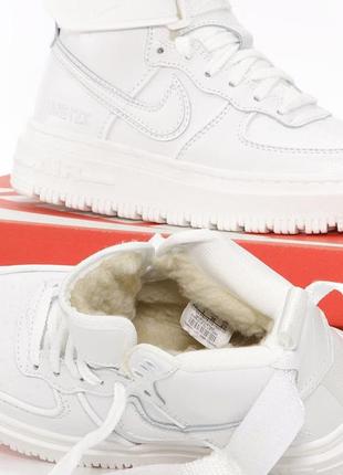 Зимние кроссовки с мехом nike air force 1 gore-tex winter7 фото