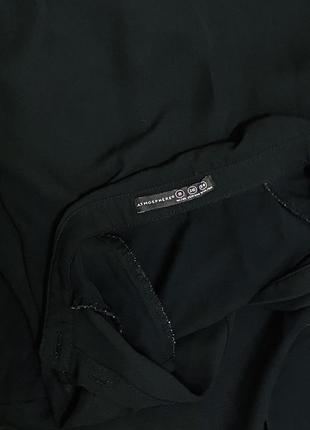 Шикарная стильная жилетка, удлинённая чёрная жилетка5 фото