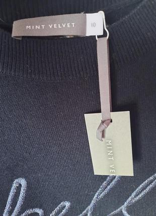 Новый кашемировый свитер mint velvet кашемир хлопок вискоза оверсайз4 фото